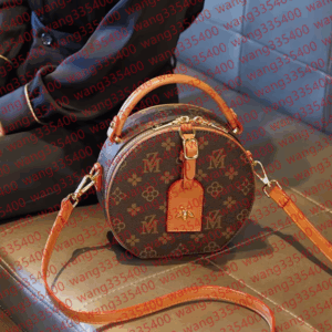 s Designers Women bag round Crossbody Purse Messenger Bags Handbags Flowers Shoulder Leather