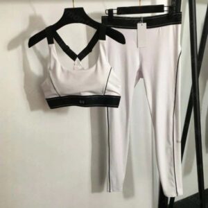 Womens Active Sets Designer Yoga Activewear Ladies Fashion Set High Quality Women Active Underwear Leggings Women Luxury Trendy Yoga Sport Set BFG24121305