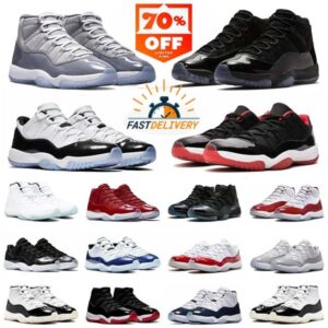 11s Basketball Shoes for Men Women 11 Pink Blue White Black Red Cherry Cool Grey Mens Sneakers Womens Trainers Sports Outdoor Shoes