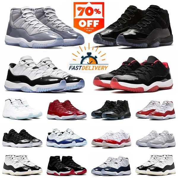 11s Basketball Shoes for Men Women 11 Pink Blue White Black Red Cherry Cool Grey Mens Sneakers Womens Trainers Sports Outdoor Shoes