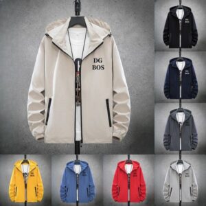 dgBos Designer Brand Men's Hooded Jackets Spring Autumn Fashion Casual dg-BOS Letter Print Coat Womens Hoodie Outwear Overcoat Unisex Couple Outdoor Sportswear Tops
