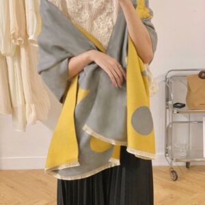 Winter Designer Women Scarf Fashion Letters Geometric Scarves High Quality Lady Shawl Long Neck Scarfs Cashmere Scarves 7 Colors with Gift Box