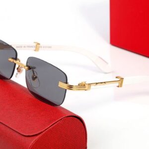 2023 Fashion Designer Sunglasses Woman Mens Carti Buffalo Horn Sun Glasses for Women Vintage Retro Goggles Sunglass Fashion Man Eyeglasses Lunette De Soleil Femme