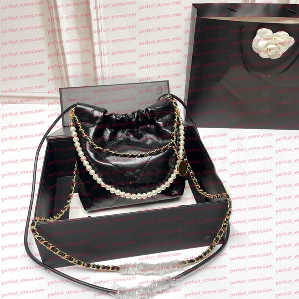 Luxury Designer Bag Women's Drawstring Shoulder Bag Hand-Held Chain Square Bag High-Quality Leather Crossbody Bag Fashionable And Casual