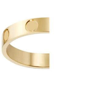 Women's Men's Couple Rings Love Ring wedding rings Woman Jewelry Men Promise with Velet Bag S12101