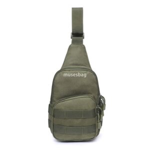 Tactical Chest Bag Riding Bag Camo Field Sport Small Chest hanging Bag One shoulder diagonal outdoor blast