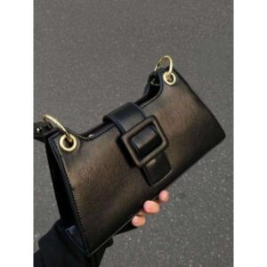 2025 new trendy high-end crossbody French western-style hand-held armpit simple and fashionable shoulder bag small square bag