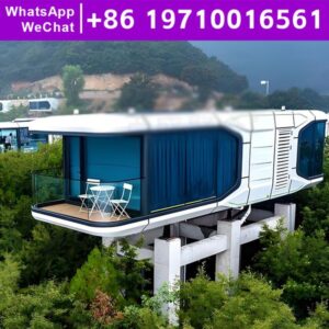 Cheap Prefabricated Houses Housing Modules Factory Price Space Capsule House Moisture Proof Low Cost