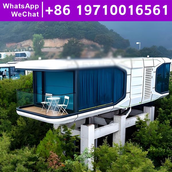 Cheap Prefabricated Houses Housing Modules Factory Price Space Capsule House Moisture Proof Low Cost