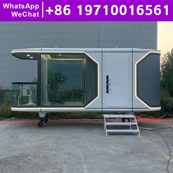 Garden Houses Prefabricated House Low Cost Space Capsule House Thermal Insulation Eco-Friendliness Leak Proof High Quality Homes