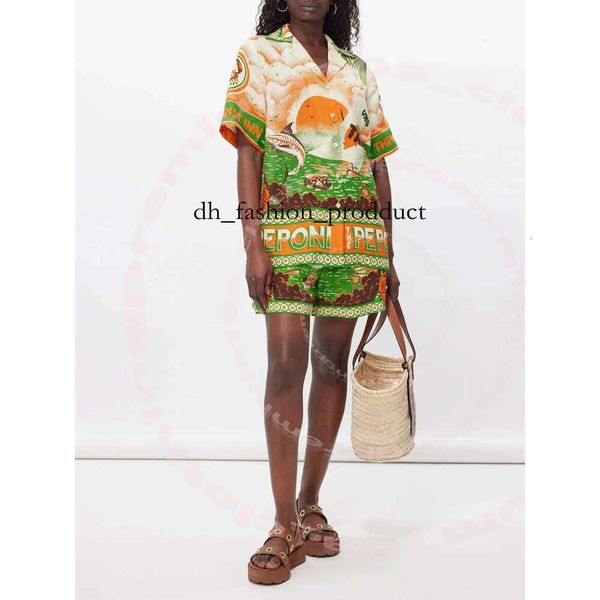 Summer Alemai Shirt Dress For Women Basic Casual Dresses Vestido Mujer Floral Printed Holiday Mini Skirts Designer Trendy Linen Flower Print Lace Up Skirt 22a 3e6