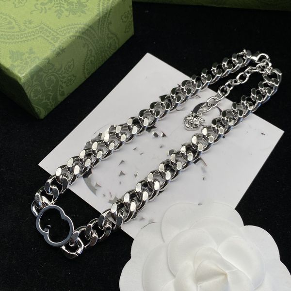 Designer Style Necklace New Luxury Chain Fashion Designer Jewelry 18k Gold Plated - Stainless Steel Couple Wedding Bracelet Gift Accessories Wholesale -A22