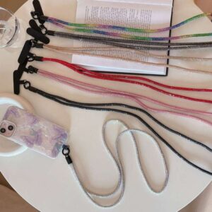 Water Chain, Mobile Phone Rope, and Short Wrist Style Accessories for Girls, Full Dia Accessories, New Long Neck Hanging Hanger