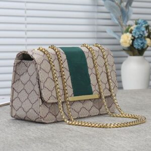 Classic shoulder bag designer women cross body Evening Bags fashion with double letter lock chain handbag high quality