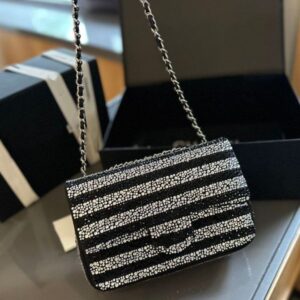 Designers bags Women luxurys Full Diamond Shoulder bag Evening bag Handbags Messenger Handle Chain Bag Clutch Flap Crossbody Wallet lady clutch Fortune bag 20m