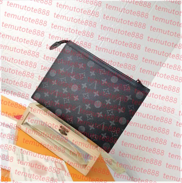 2025 High Quality New Hand bag Travel Toiletry Pouch Protection Makeup Clutch Leather Waterproof Cosmetic Bags For Women