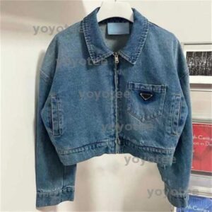 Women's jacket, denim jacket, designer brand, women's clothing style, slim fitting women's street clothing, fashionable, casual, sexy short jacket BFG2502126