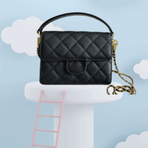 Small square design ladies' bag with handle luxury design big brand box –CN8085