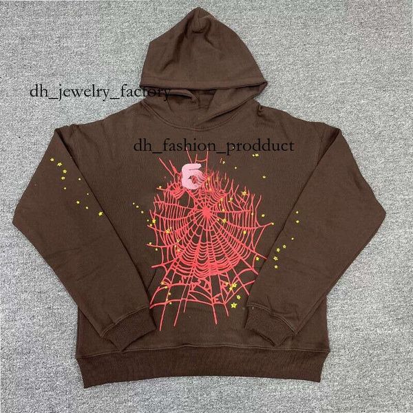 Spider Hoodie Graffiti Set Young Thug Mens and Womens - Mans Sportswear Foam Street Vintage Pink Sweatshirts Y2k Pullovers Pants Black Hoody tracksuits brands a6e