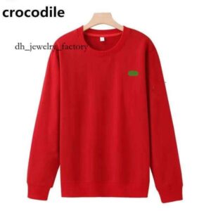 Designer Crocodile Embroidered Men's and Women's T-shirts and Hoodies Printed Fashion Men's T-shirts Short Sleeves Luxury Hip Hop Street Clothing dd2