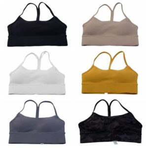 Yoga Bra align tank Womens Sport Bra Classic Popular Fitness Soft Tank Gym Crop Yoga Vest Beauty Back Shockproof With Removable Chest Pad bralette lingerie ninth