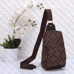Top Quality designer bag men Avenue Sling Bag Mens Designer 5A Leather Cross Body Shoulder Bags Mans crossbody Bag Wallet Hobos Messenger Handbag Tote Belt Bag