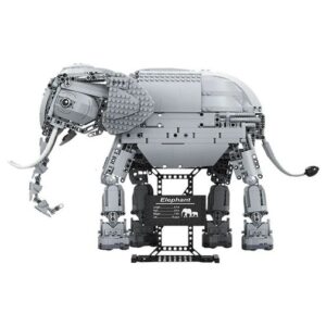 Dinosaur Robot Tank Fly Electric Bricks Building Blocks Princess Remote Control Elephant Animal Disassembly and assembly Diy Toys