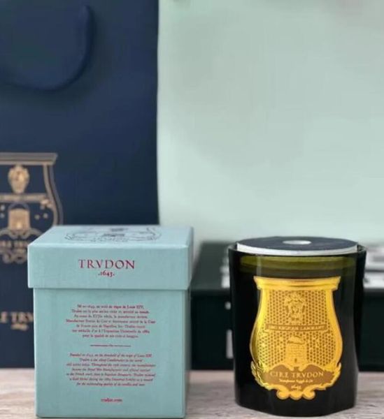 Cire Trudon cup scented candle Home plaster aromatherapy decoration 270g Soy wax Fragrance Candles high quality good smell