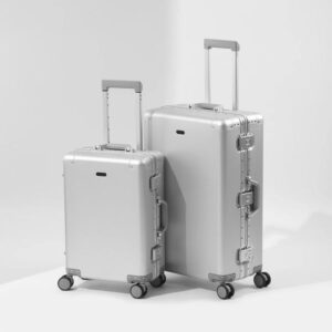 German all aluminum magnesium alloy luggage case womens 20 inch boarding case new pull rod 26 inch mens sturdy password box