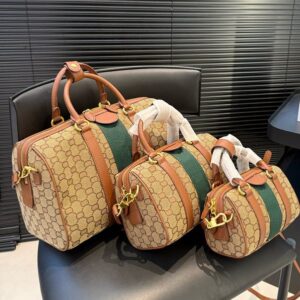 designer bag Stripes Luxury Bag genuine leather tote Bags bucket bag shaped handle Multiple colors for summer travel Artwork bag