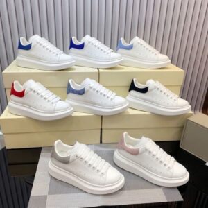 Designer Shoes Oversized Sneaker Platform Mens Womens White Black Leather Suede Velvet Flats Lace Up Scarpe Sports Trainers