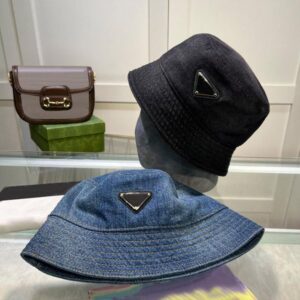 Bucket Hat for Man Woman Fashion Caps Casquette Hats Available In 2 Colors Blue Black