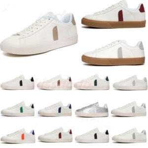 free shipping vejaas shoes French Brazil Green Earth Green Low-carbon Life V Organic Cotton Flats Platform Sneakers Women White Designer Shoes Mens Trainers