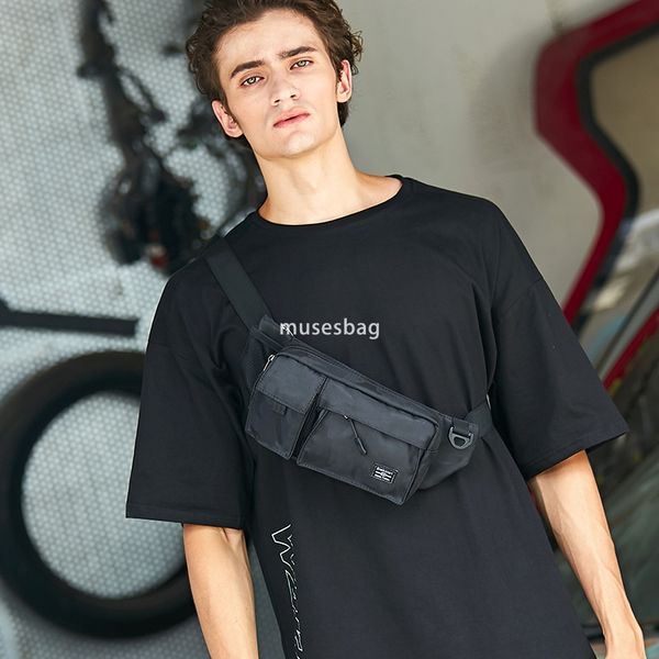 Fashionable waist pack crossbody bag Male camo chest bag casual single shoulder bag outdoor sports bag Dead fly bag mobile phone bag crossbody bag