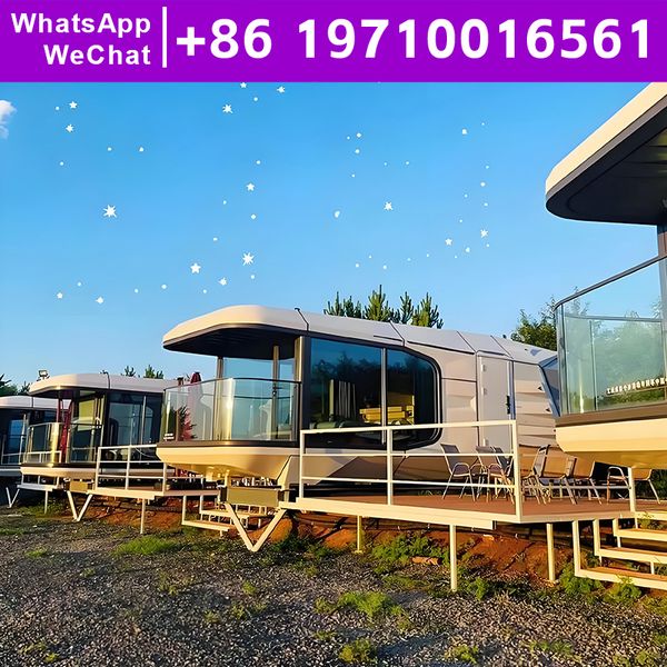 Luxury Modern Outdoor Prefab Tiny House Mobile Home High Quality Sea Container House Prefabricated Houses for Housing Hot Sale
