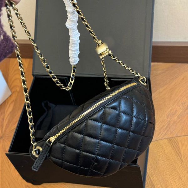NEW 2024 Fashion Classic bag Designers bags Fanny pack Women Leather Chain bag Womens crossbody Vintage Clutch Tote Shoulder Messenger bags Armpit bag19m
