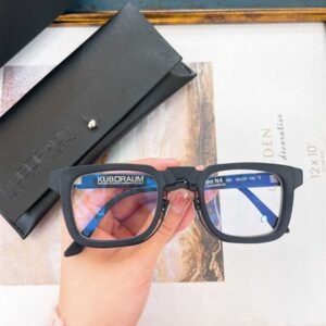 Designer Kuboraum cool sunglasses Super high quality luxury kuboraum spectacle frame N4 optical can be matched with men's and women's high-quality goods original box