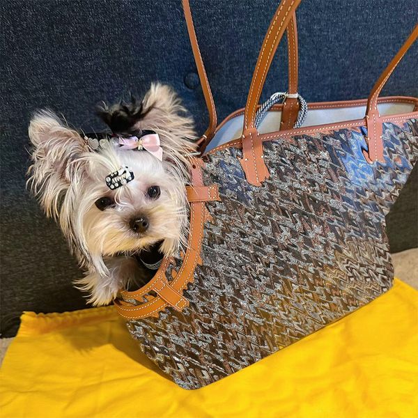 2025 New Designer Pet Supplies - Luxury Pet Handbag Carrier, Waterproof Tote for Dogs/Cats with Adjustable Strap