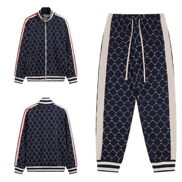 Mens Tracksuit Two Pieces Sets Jackets Hoodie Pants With Letters Fashion Style Spring Autumn Outwear Sports Set Tracksuits women Jacket Tops Suits S-2XL