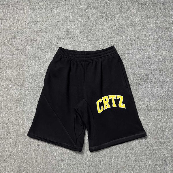 Teiz Casual Trendy Streetwear Brand Loose Fit Pure Cotton Mens Printed Shorts