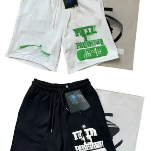 Vintage-Inspired Number Graphical Hippie Shorts