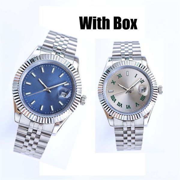 Fashion Mens Luxury Watch Movement Watches Automatic Mechanical 31mm 28mm Womens Bezel Stainless Steel Diamond Lady Waterproof Luminous Wristwatches 2023