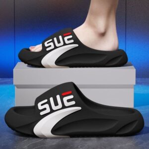 2025 New Designer men Sandals Summer Indoor beaches men Slippers Luxury thick-soled shoes black white Brown sliders Fashion Casual outdoor sandals