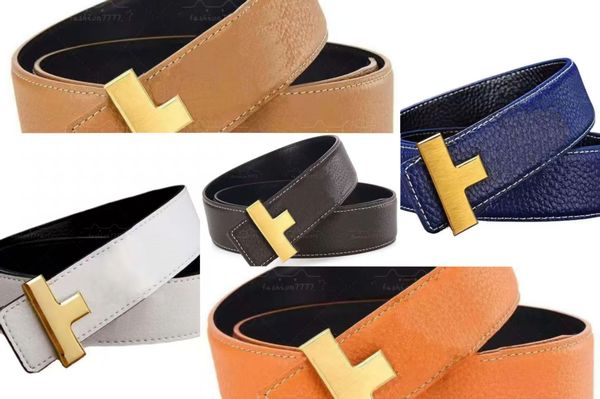 Men's designer fashion belt with classic lettering; 38mm high-end luxury belt with optional gift box packaging