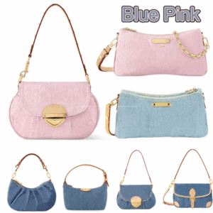 Blue Designer Dag 2025 New Style Shoulder Bags Jean Bag Crossbody Bag Handle Bag Shopping Bag Cluth Bag Drawstring High Quality Bucket Bags 002