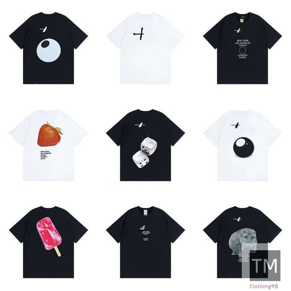 Mens Designer Cotton T Shirt Letter Print Graphic Tee Vintage Hip Hop Loose Sports Short Sleeve Tops Men Streewear