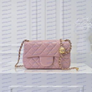 Ladies' Shoulder Bag Chain Bag Fashionable Square Bag Makeup Bag Designer Leather Shoulder Bag High-Quality And Fashionable Armpit Bag