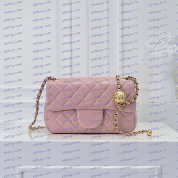 Ladies' Shoulder Bag Chain Bag Fashionable Square Bag Makeup Bag Designer Leather Shoulder Bag High-Quality And Fashionable Armpit Bag