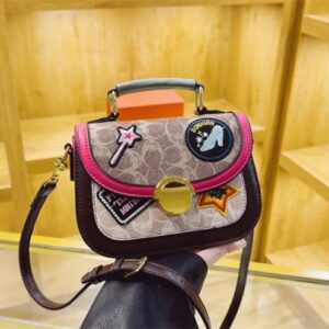 Designer bag Shoulder Bag Luxury Bag Crossbody Purse Designer 2025 New temperament high-end texture printed decoration shoulder crossbody bag for women