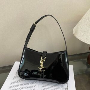 Designer Bags Ladies Shoulder Bags Classic Patent Leather Luxury Hobo Bags Black Shoulder Bags Simple Fashion Letter Bags High Quality Women's Handbags Wallet